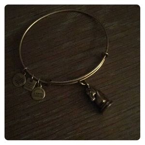 Alex and Ani Horse Head bangle in gold